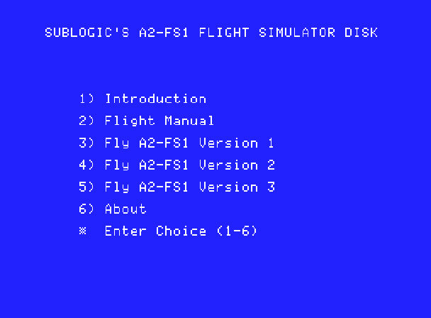 A2-FS1 Flight Simulator Screenthot 2